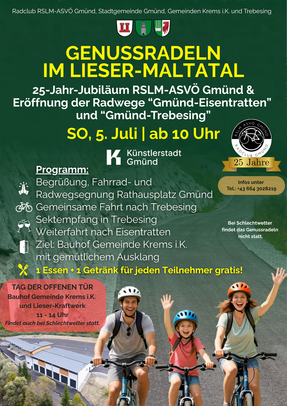 Genussradeln und Jubiläumsfeier